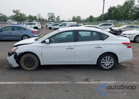 2015 Nissan Sentra S from USA, damaged, VIN 3N1AB7AP8FY367068